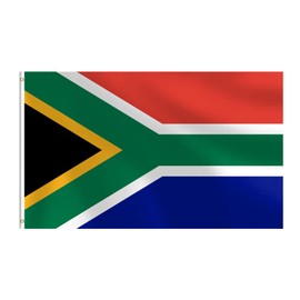 South African Flag 3x5 FT Heavy Duty South Africa Flag Double Stitched Vivid Color Fade Proof Outdoor Decor With Brass Grommets(South Africa)