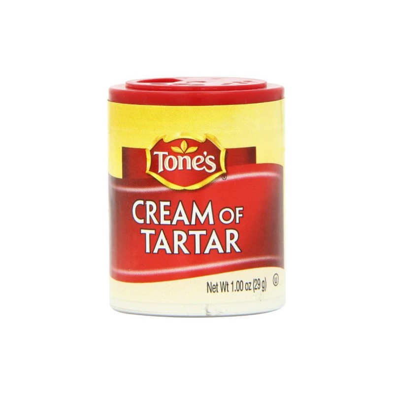Tone's Mini's Cream of Tartar, 1.00 Ounce (Pack of 6)