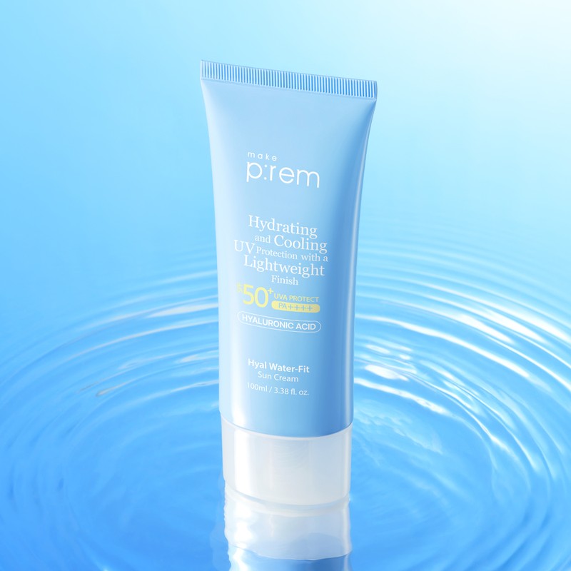 MakePrem Make Prem Hyal Water Fit Sun Cream SPF50, PA++++
