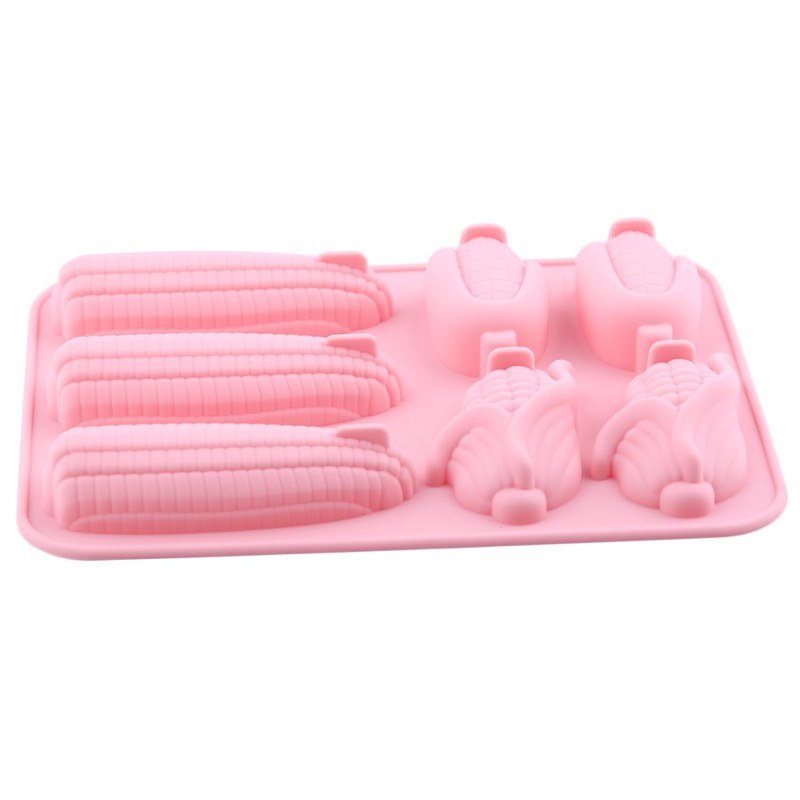 EPYHREHM 7 Cavity Corn Silicone Chocolate Molds For Chocolate Candy