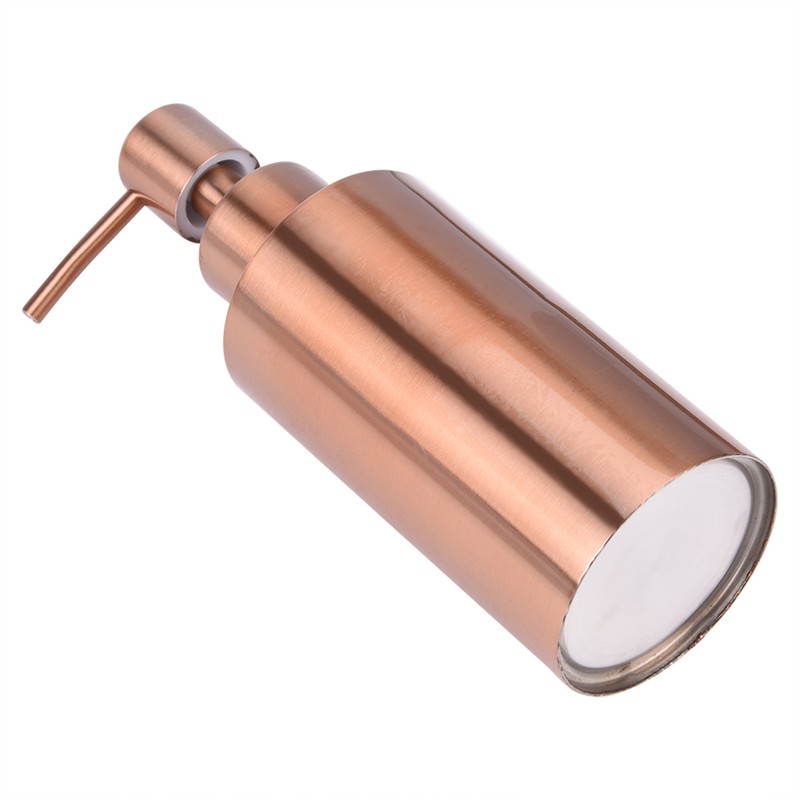 Stainless Steel Kitchen Bathroom Countertop Hand Pump Liquid Soap Dispenser