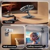 Desktop Projector Mount, Projector Ceiling Mount, 360° Rotating Projector Wall