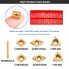 21pcs Lathe Drill Bars Set CNC Lathe Lathe Turning Tools