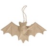 23cm Hanging Paper Mache Bat for Halloween Crafts