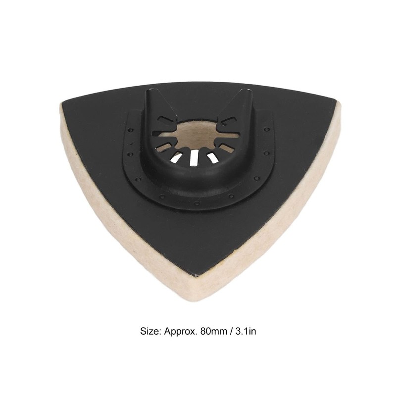 5PCS Wool Polishing Pad triangular polishing pads Felt Polishing Pad,