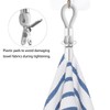 RUIJIE Towel Hanger Pack of 8 Towel Clips Towel Clips
