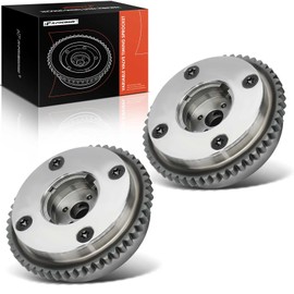 A-Premium Intake & Exhaust Variable Valve Timing (VVT) Sprocket Gear Camshaft Adjuster Phaser Compatible with Ford F-150 F150 2021-2021 3.5L, Replace# ML3Z6C525A, ML3Z6256A