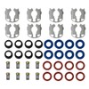 New 8Set FJ887 17113553 25317628 12580681 Fuel Injector Repair Seal