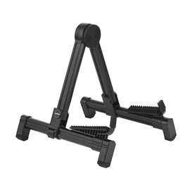 Guitar Stand Aluminum Alloy Foldable Adjustable For Almost All Kind OF Strings instrument - Black