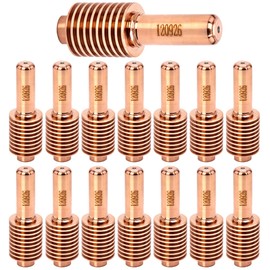 15 Packs 120926 Electrode Replacement Part for Hypertherm Plasma Cutters for Tip Powermax RT60, RT80- Consumables Cutter Electrodes Fit 1000, 1250, 1650 Cutting Machine