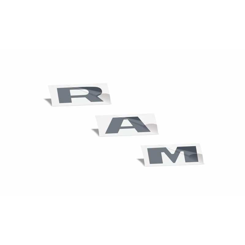 Reflective Concepts - RAM Tailgate Emblem Overlay Decal -Fits: 2015-2018
