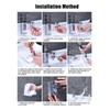 Pressurized Household Handhled Shower Sprayer Hand Shower Faucet Kit Hair