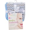 Blue MiracleWare Muslin Baby Washcloths 2-Pack
