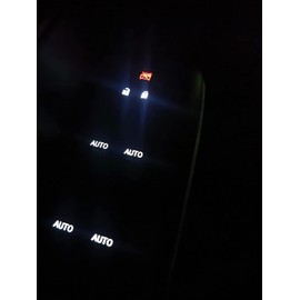 HIGH FLYING 2007-2021 for Toyota Tundra Master Driver Side Power Window Switch 1PC White LED Lighted (NOT Fit 1794 Edition, Platinum)