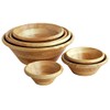 Yamako 32037 Natural Wood Salad Bowl, Natural, 11.8 inches (30