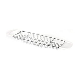 Delfinware 3113S Stainless SteelBath Tray, Steel, Chrome