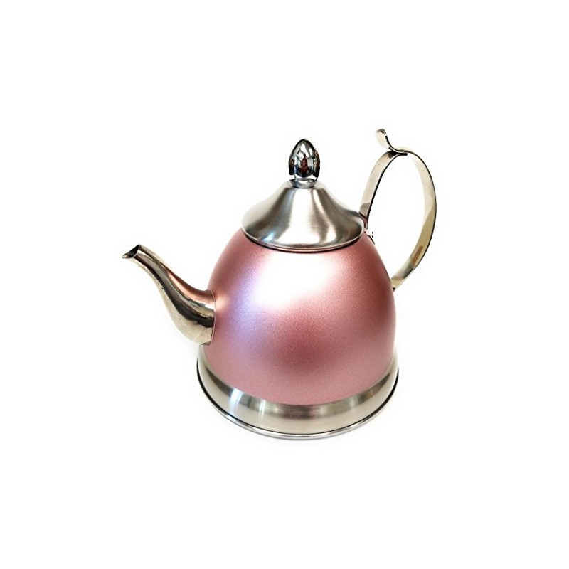 Creative Home Nobili-Tea 1Qt Stainless Steel Tea Kettle With Removable