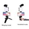 Smartphone Video Microphone Kit, LED Light Tripod Vlogging Kit with