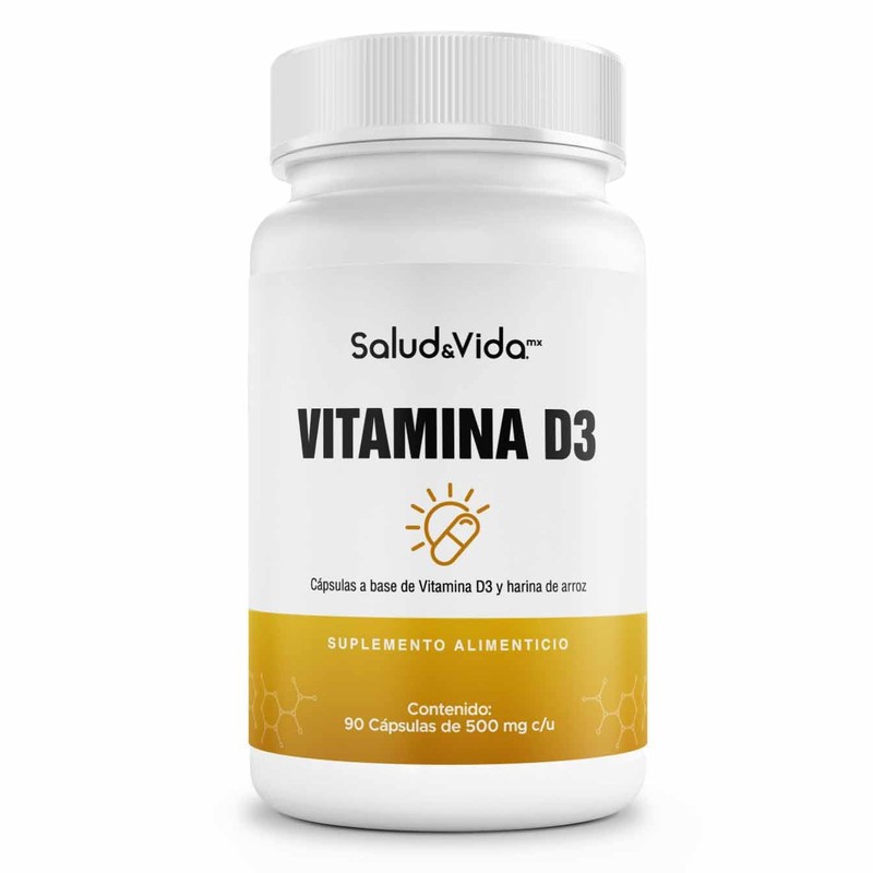 Vitamina D3-90 Cápsulas - S&v, Salud & Vida MX