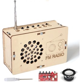 STEM Toys for Ages 6-8-13 Science Kits DIY Building Your Own Radio Crafts for Kids Stocking Stuffers Birthday Gifts for 9 11 12 14 15+ Year Old Boys Girls Teens Circuit Engineering Electronics Project