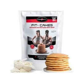 PowderFit Fit-Cakes — Mezcla en Polvo para Hot Cakes de Proteína Whey | 25g Proteína, 0 Carbs, Sin Azúcar, Sin Gluten | Desayuno Fit Keto en 3 Min | 3