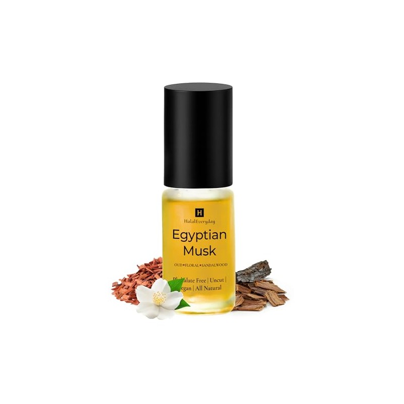 HalalEveryDay Egyptian Musk Body Oil, 1 oz.
