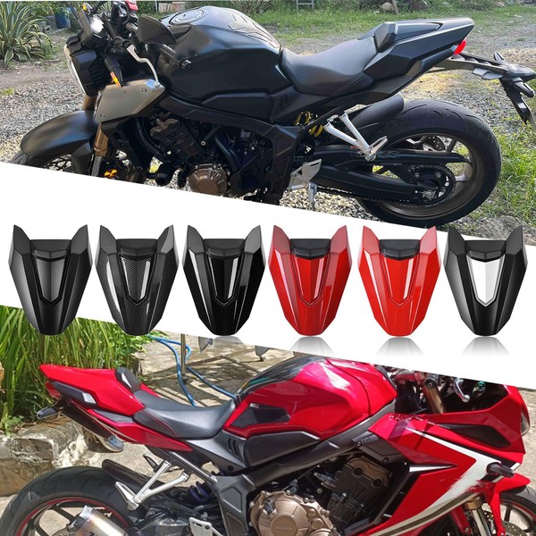 WOOGA Motorcycle CB650R/CBR650R Accessories Rear Seat Pillion Cowl Fairing Cover
