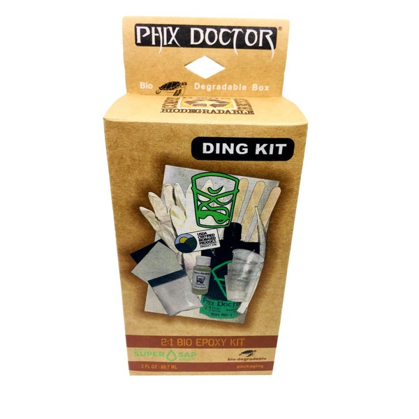 Phix Doctor 2:1 Bio Epoxy Resin Kit for Surboards SUP Ding Repair Kit