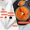 Fousenuk Measuring Spoon Set, Stainless Steel Measuring Cup Set for