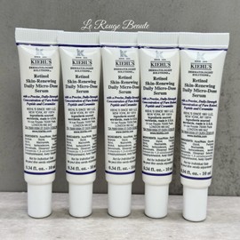 Kiehl's Retinol Skin Renewing Daily Micro-Dose Serum 10ml Lot Of 5 = 1.7oz