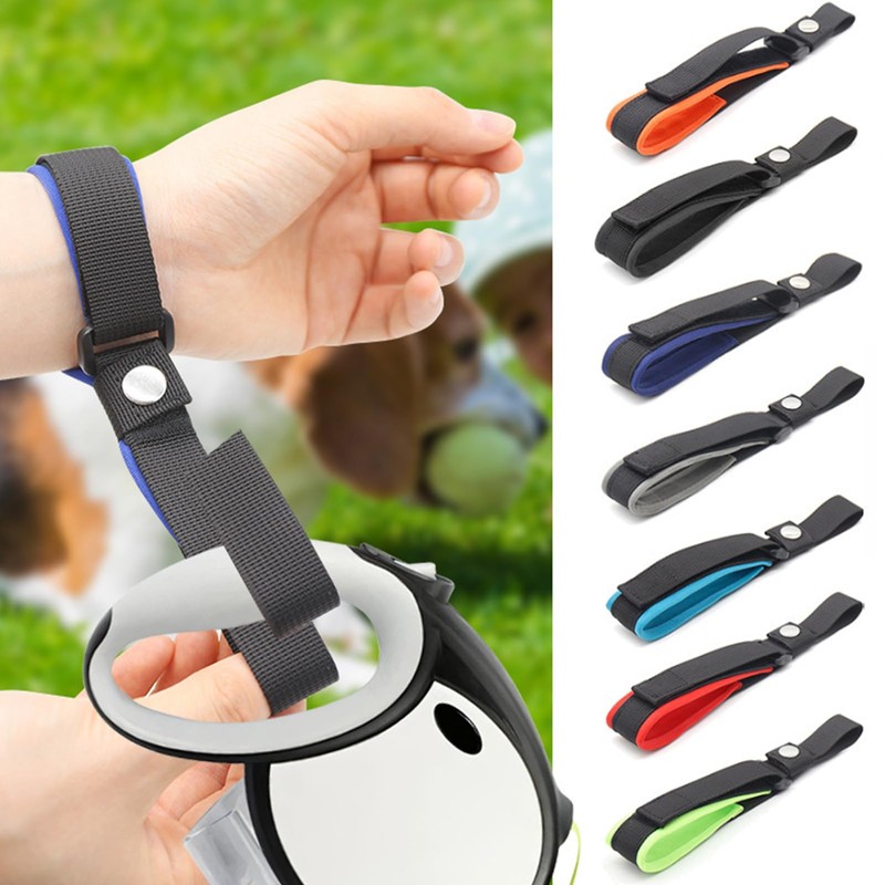 BLOOPIC Dog Double Lead Anti-Slip Strap Freehand Adjustable Durable PP
