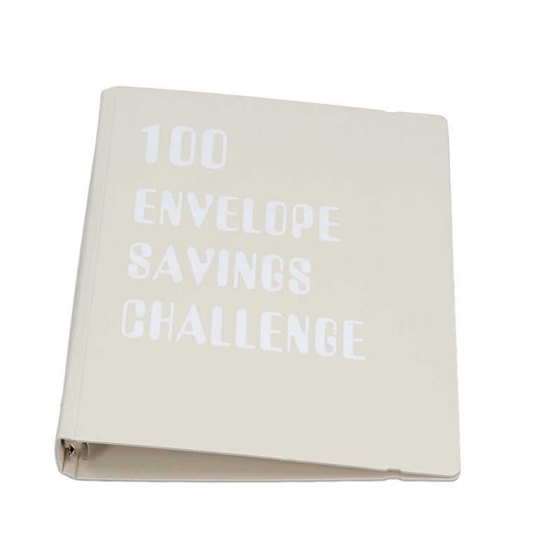 100 Envelopes Money Saving Challenge Binder Reusable A5 Budget Binder