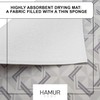 Hamur Home Set of 2 Drying Mat for Dishes, 40
