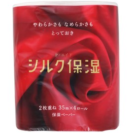 pi-eido Silk Moisturizing Toilet 35 m 4 Roll Double