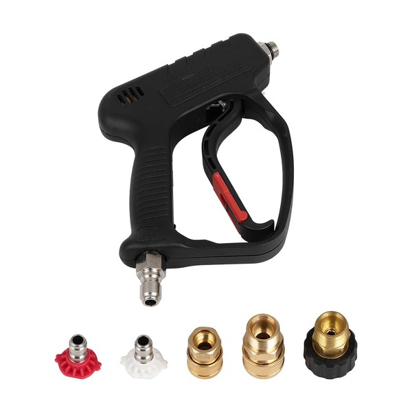 SCITOO Pressure Washer Gun,MAX 5000 PSI with 3/8" Swivel Quick