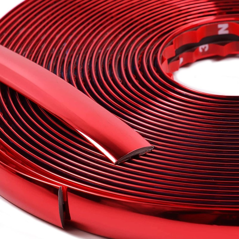25Ft Width:1/4 inch[6mm] Automotive Car Exterior and Interior Molding Trim