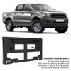 Front License Plate Bracket ABS Aging Resistant KB3Z17A385A Number Plate