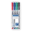 Staedtler Lumocolor 316 WP4 Foil Pen Non-Permanent Water Soluble F-Tip