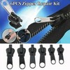 Fix Zippers | 6 Removable Zipper Repair Reusable, Convenient Head