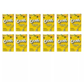 Crush Pineapple Crush Singles On The Go Water Drink Mix - Sugar Free-12 Boxes-72 Packs