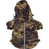 Pet Life Reflecta Sport Rainbreaker Dog Raincoat, Camouflage, Small