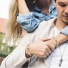 Women Men Stylish Titanium Steel Health Care Magnets Germanium Bracelet