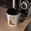 Capybara mit Sonnenbrille Kaffeebecher in schwarz Mein Sonnenschein Lustige Tasse