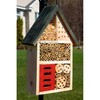 CLEVER GARDEN Wooden Insect House and Hotel, Natural Bug Habitat