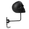 Motorcycle Helmet Wall Mount with Skull Design, Jacket and Coat