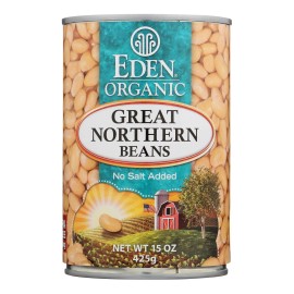 UD_Eden Foods Case of 12-15 Oz Organic Great Northern Beans