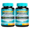 NewRhythm Probiotics 120 Billion CFU 36 Strains, 3-in-1 Probiotics for