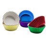 Mombake Standard Rainbow Cupcake Cases Muffin Foil Paper Baking Cups(6