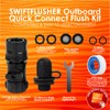 SWIFTFLUSHER Outboard Quick Connect Flush Kit for MERCURY outboard engines，