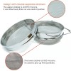 Sunvara Honey Strainer Filter Stainless Steel Double Sieve Beekeeping Equipment